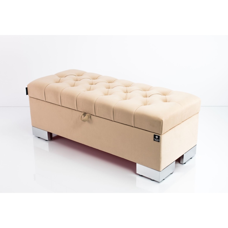 Tufted Storage Bench